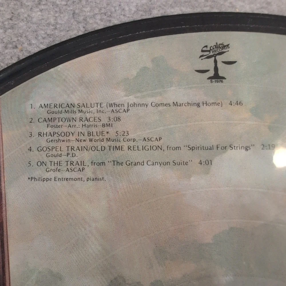 Celebration US Bicentennial Picture Disc Vinyl LP‎ Mormon Tabernacle Choir 1976 - Picture 4 of 5